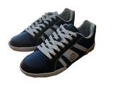 Sneaker Unisex Mehrfarbig Blau Weiß Braun Gr. 40