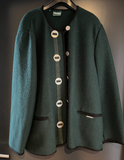 Damen Trachten Janker/Jacke Grün ca. Gr. 44 v. Geiger