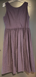 Damen Trachten Dirndl ärmellos Lila gepunktet ca. Gr. 42