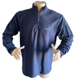 MAUI Herren Fleece-Troyer  blau grau Gr. M L XL XXL