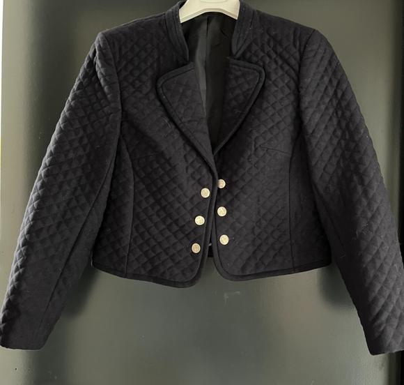 Damen Trachten Janker/Jacke Dunkelblau ca. Gr. 42 v. Zeiler