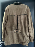 Herren Trachten Janker/Jacke Echtes Leder Braun ca. Gr. 43