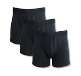 Herren Retropants Boxershorts 3er Pack Schwarz Khaki Gr. M L XL 2XL