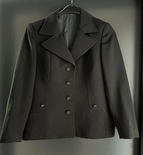 Damen Trachten Janker/Jacke Schwarz ca. Gr. 42