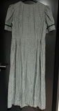 Damen Trachten Dirndl kurzarm Grün, Weiß gemustert Gr. 48 v. H. Moser