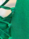 Damen Trachten Dirndl kurzarm Grün Gr. 38