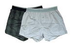 Herren Webboxershorts Boxershorts 2er-Pack Gr. S, M, L, XL, 2XL