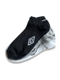 Umbro Sneaker Socken 5er Pack Schwarz Weiß Grau Gr. 39-42 43-46