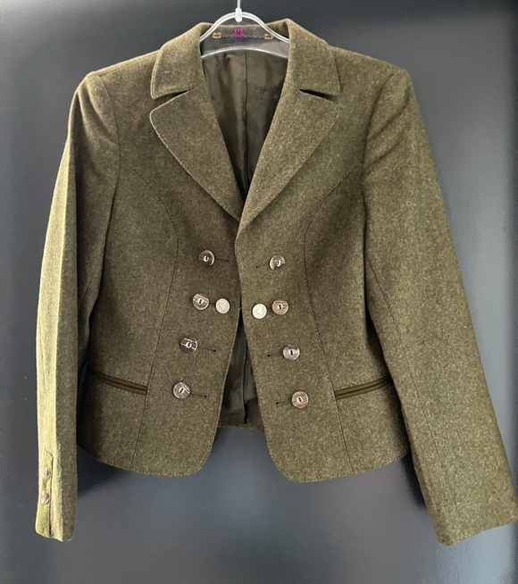 Damen Trachten Janker/Jacke grün ca. Gr. 36 v. Julius Lang
