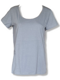 Damen Schlafanzug Pyjama 2-Teilig Blau Baumwolle Gr. M L XL