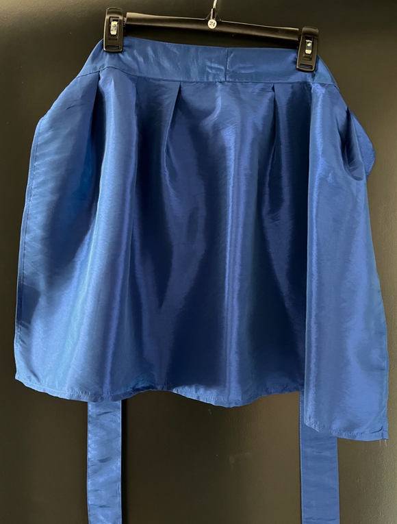 Damen Trachten Dirndl Schürze Blau Gr. 38 v. Amisu