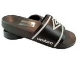 UMBRO Badeschuhe Badepantoletten Badelatschen Sliders schwarz