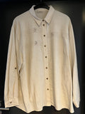 Herren Trachten Hemd langarm Beige Gr. 52 v. C&A Landhaus