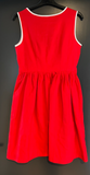 Kinder Trachten Dirndl ärmellos Rot, Blau mit Stickerei ca. Gr. 152