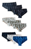 Damen Brazilian Slip Unterhose mit Spitze 3er-Pack Gr. XS, S, M, L, XL