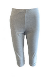 Damen Caprihose Schwarz, Grau Gr. S