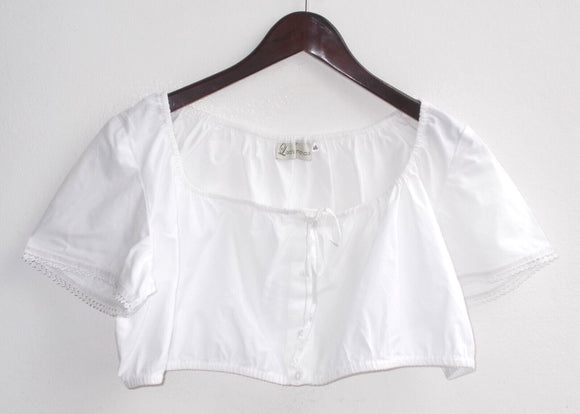 Damen Trachten Dirndl Bluse weiß Gr. 46 v. Lisa's Landhaus