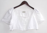 Damen Trachten Dirndl Bluse weiß Gr. 46 v. Lisa's Landhaus