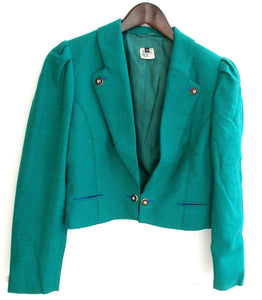 Damen Trachten Janker/Jacke grün Gr. 38 v. Distler