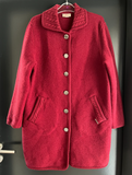 Damen Trachten Janker/Jacke burgunderrot ca. Gr. 40 v. Kaufmann