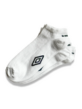 Umbro Sneaker Socken 5er Pack Schwarz Weiß Grau Gr. 39-42 43-46