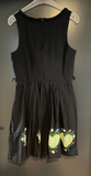 Damen Trachten Dirndl ärmellos Schwarz ca. Gr. 40 v. C&A