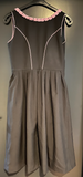 Damen Trachten Dirndl ärmellos schwarz, Rosa ca. Gr. 36/38 v. Port Louis