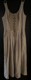 Damen Trachten Dirndl ärmellos Leinen ca. Gr. 38 v. Distler