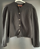 Damen Trachten Janker/Jacke schwarz ca. Gr. 40 v. Kitz-Pichler