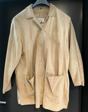 Damen Trachten Janker/Jacke Braun Echtes Leder ca. Gr. 40 v. Miss Joy