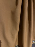 Damen Trachten Dirndl ärmellos Schwarz, Braun gemustert Gr. 40 v. Höck