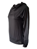 Venice Beach Damen Shirt MINKA Schwarz Langarm Gr. XS