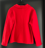 Damen Trachten Janker/Jacke Rot ca. Gr. 42 v. Geiger