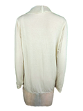 Fair Lady Damen Jacke Cardigan Beige Strasssteine Spitze Gr. 38