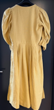 Damen Trachten Dirndl 3/4 Arm Gelb ca. Gr. 42