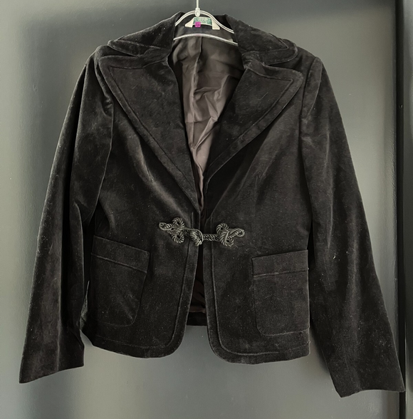 Damen Trachten Janker/Jacke Schwarz ca. Gr. 38 v. Cedosche