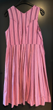 Damen Trachten Dirndl ärmellos Rosa gemustert ca. Gr. 40