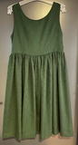 Damen Trachten Dirndl ärmellos Grün ca. Gr. 42