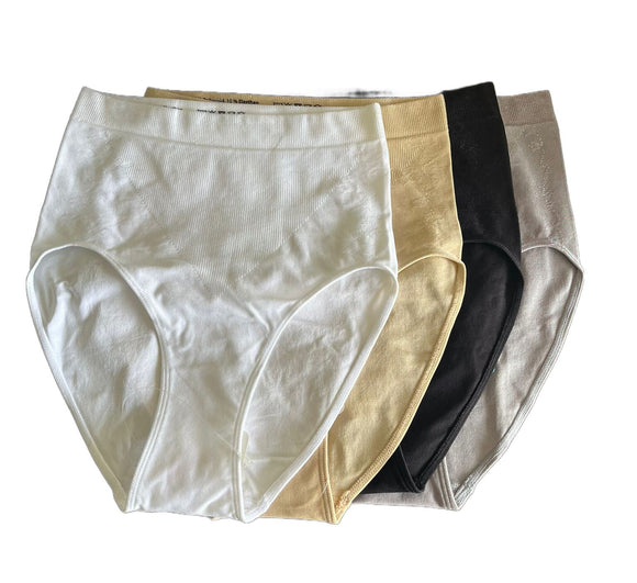 Damen Bauchweg-Unterhose  weiß beige schwarz grau 38 40 42