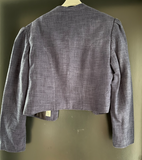 Damen Trachten Janker/Jacke Blau ca. Gr. 44 v. Distler Trachten