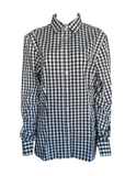 James & Nicholson Damen Karo-Bluse Langarm Baumwolle Gr. XS M L XL 2XL