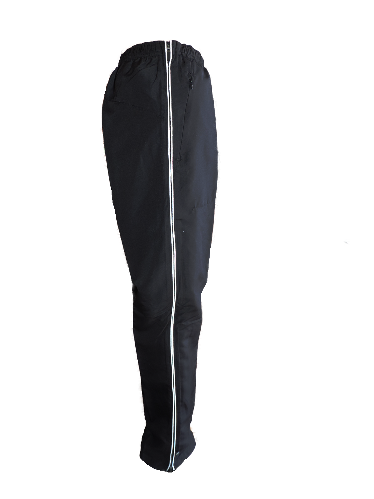 Joy - Pantaloni Merrit Da Fitness Donna - Nero - Pantaloni Lunghi Riabilitativi Con Cerniere Laterali E Tasche