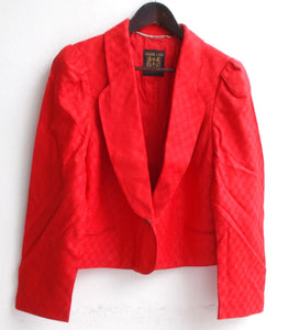 Damen Trachten Janker/Jacke rot Gr. 44 v. Julius Lang