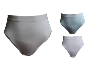 Damen Slip 5er Pack Flieder Beige Blau