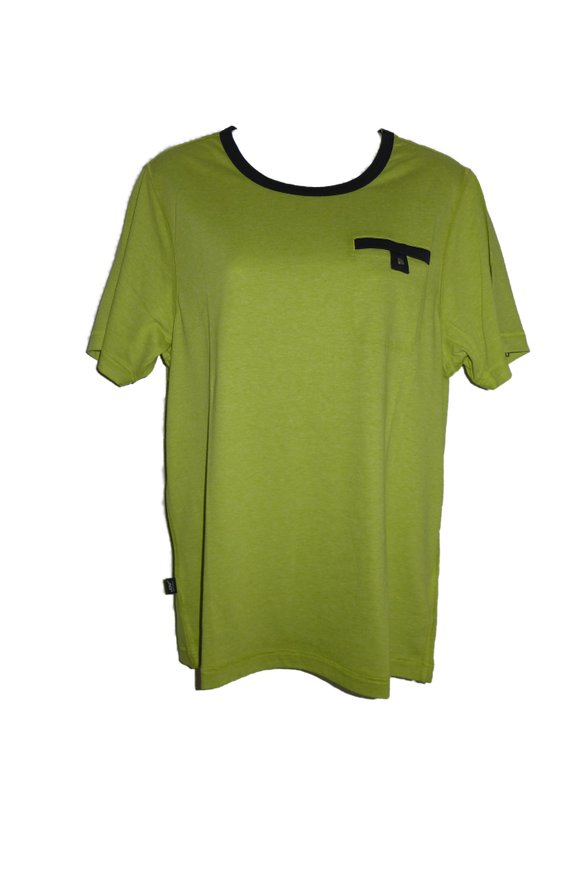 Joy Herren T-Shirt Shirt Adamo  kiwi grün/schwarz Gr. 48 50 52 54 56 58