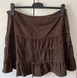 Damen Trachten Rock Braun Gr. 40 v. Tommy Hilfiger