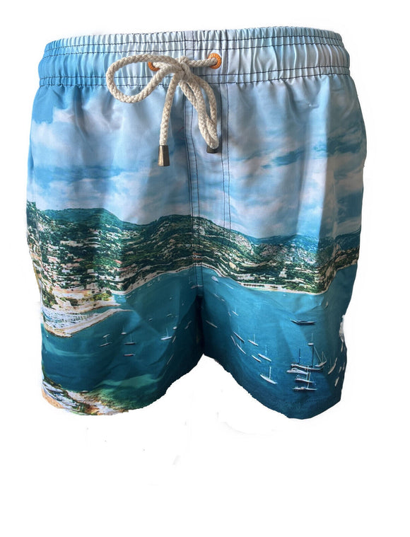 Bugatti Herren Badeshort Alvar Blau Gr. M