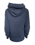 Damen Hoodie Kapuzenpullover Langarm Navy Gr. M
