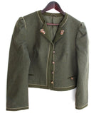 Damen Trachten Janker/Jacke grün Gr. 42 v. Kasper