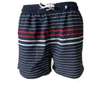 Herren Badeshort Navy Grau Türkis Gr. M